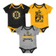 Bruins Newborn Legend 3PK Creeper Set Image coming soon src=